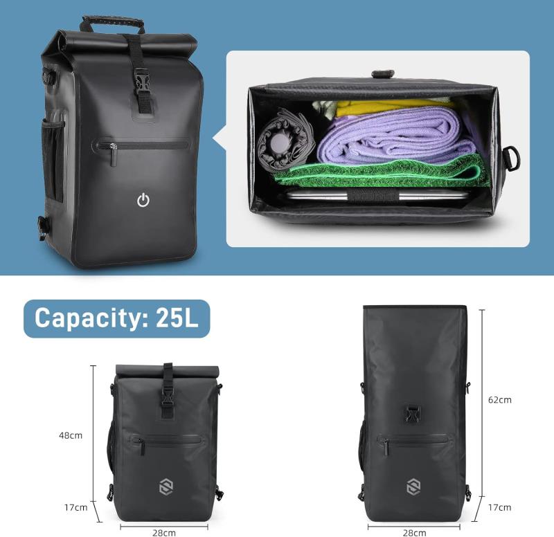 Borsa zaino impermeabile Skuad 23L