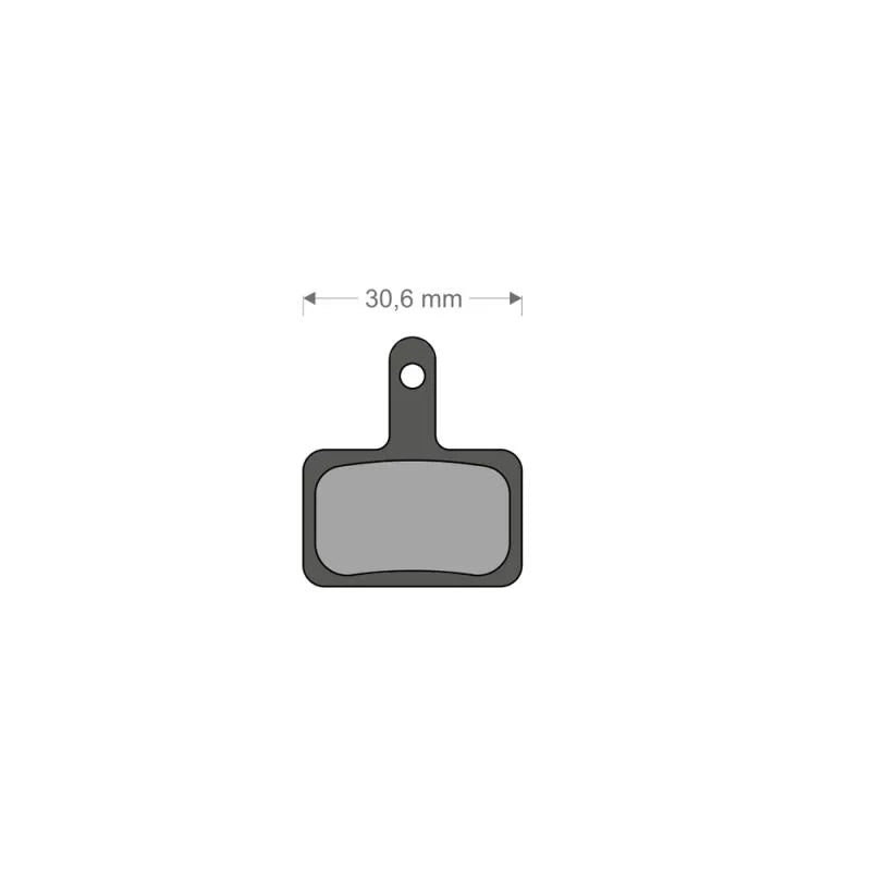 Pastiglie freno Alligator ORGANICHE compatibili Shimano DEORE BR-M575