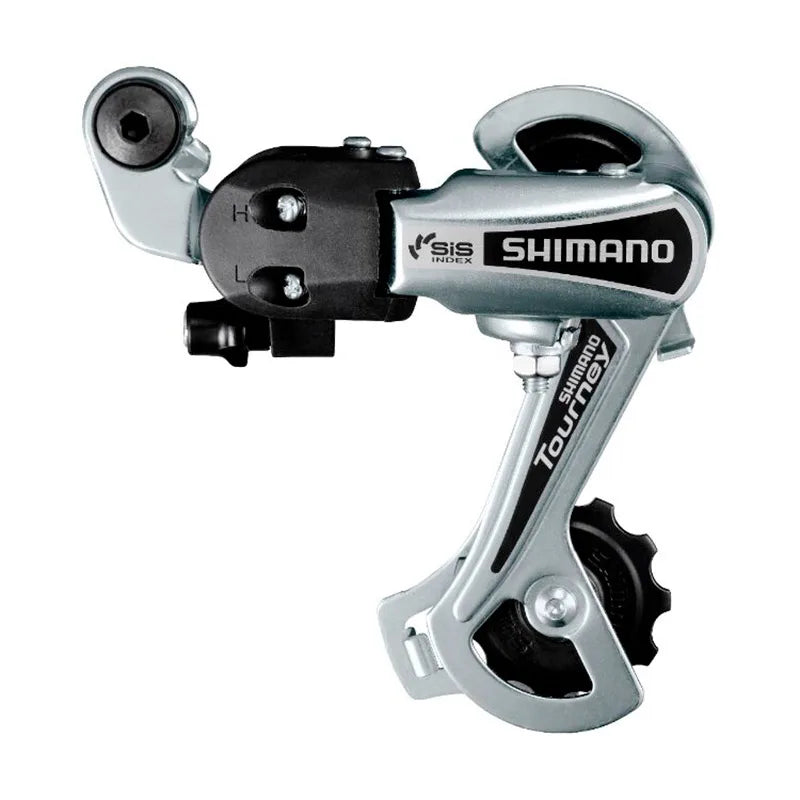 Shimano TY21 Cambio MTB 3x6/7V Gabbia Lunga Silver OEM