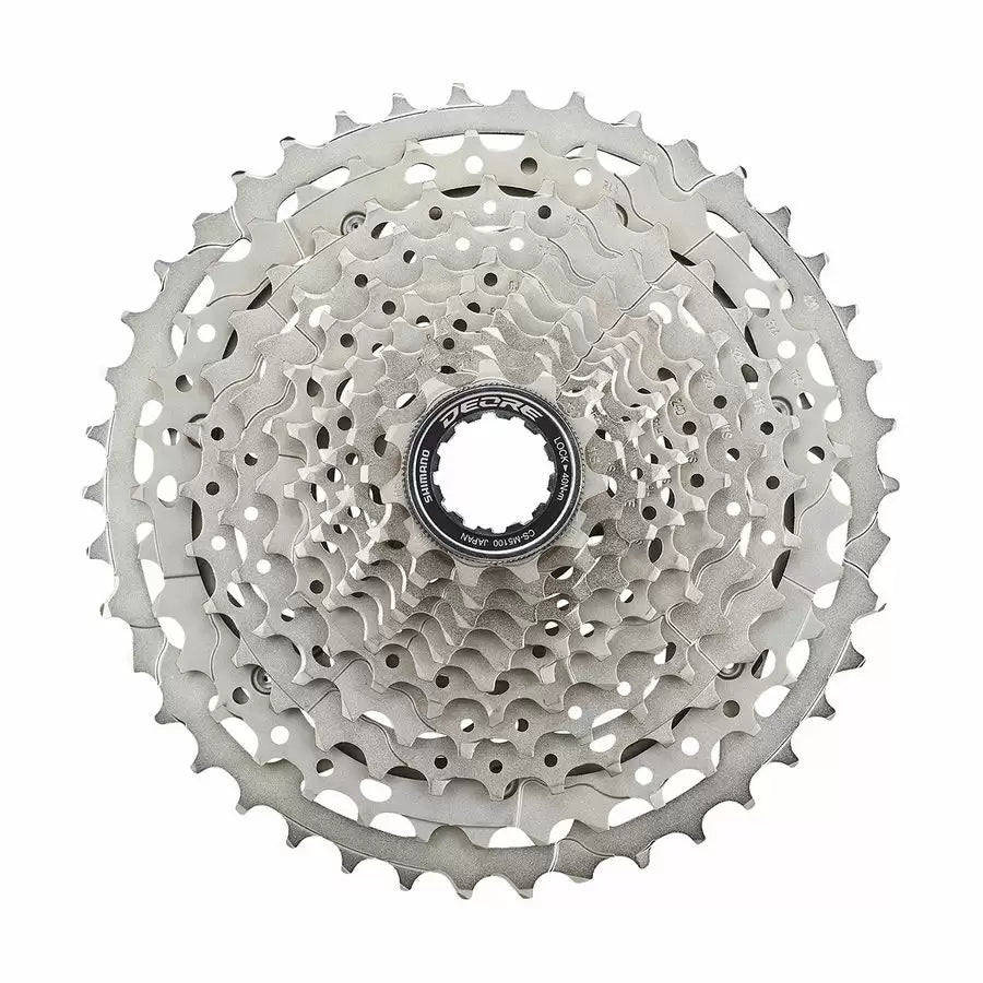 Cassetta Shimano CS-M5100 11 velocità argento