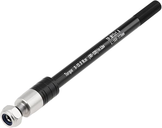 Asse passante per rimorchio bici 12 mm regolabile 160-178 mm