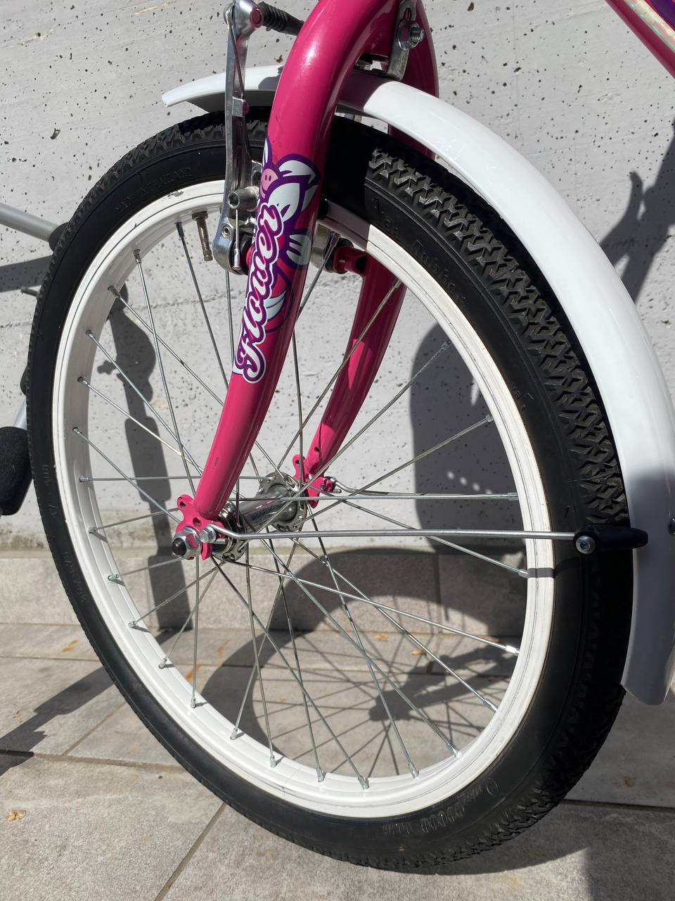 Bici bambino bennex flower 20 rosa usata