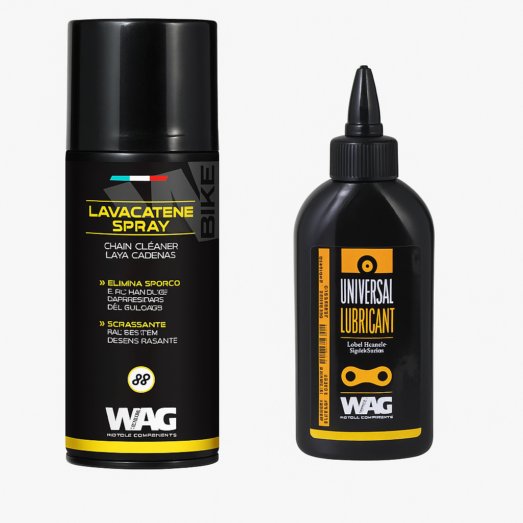 Kit manutenzione catena lavacatene + olio lubrificante