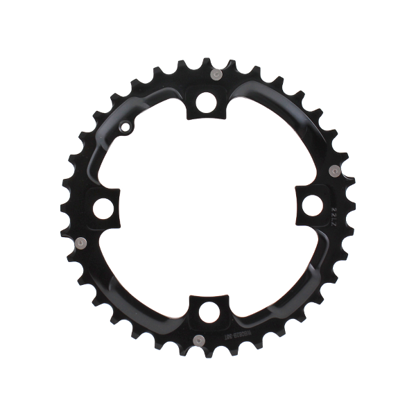 Corona e-bike BCD 104 mm 4-fori 2x 11v 36 denti nero FSA WB082