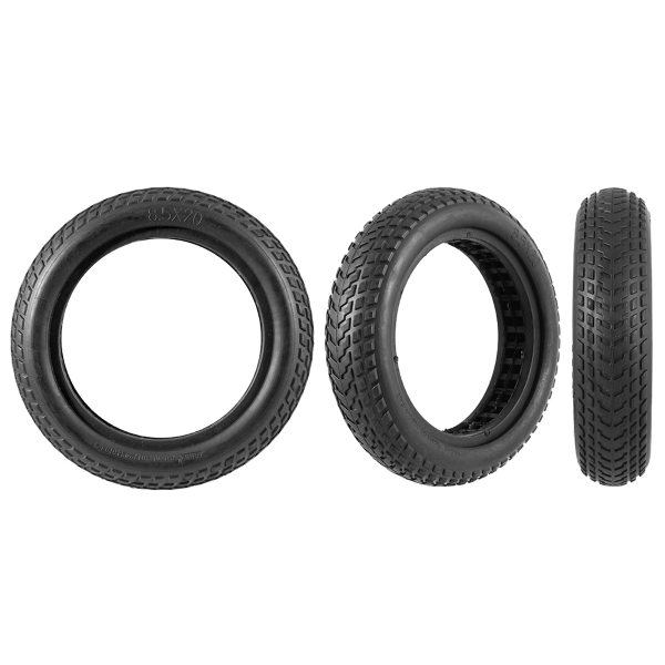 Gomma piena airless per monopattino 8 1/2 X 2 colore nero