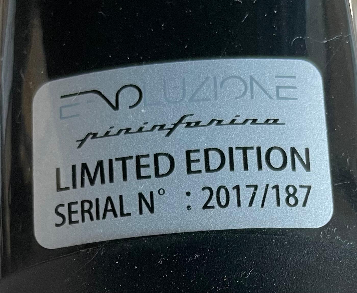 E-bike Pininfarina E-VOLUZIONE Limited Edition