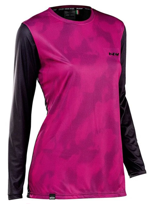 Maglia ciclismo donna manica lunga Northwave Edge Woman Jersey