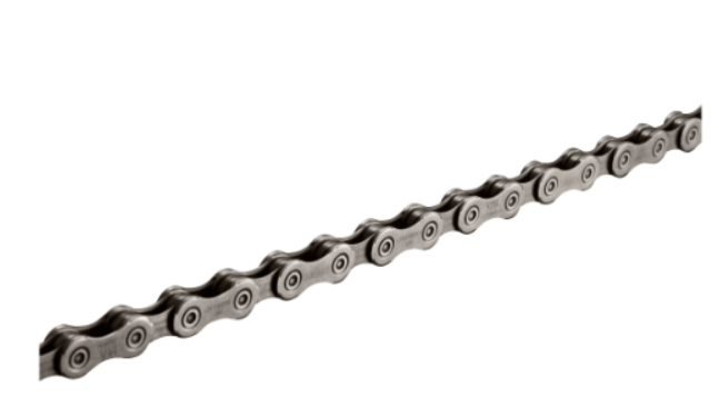 Catena Shimano CN-E6090-10 HG-X 138 maglie E-BIKE design silver