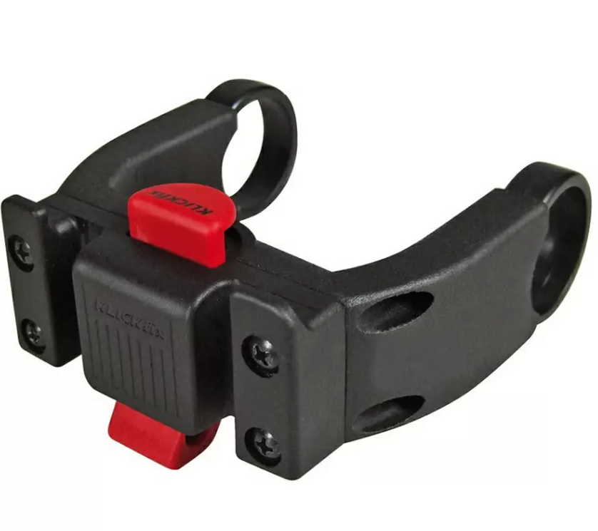 KLICKFIX Supporto cestino/borsa al manubrio per ebike con display centrale diametro 22.2 e 31.8mm