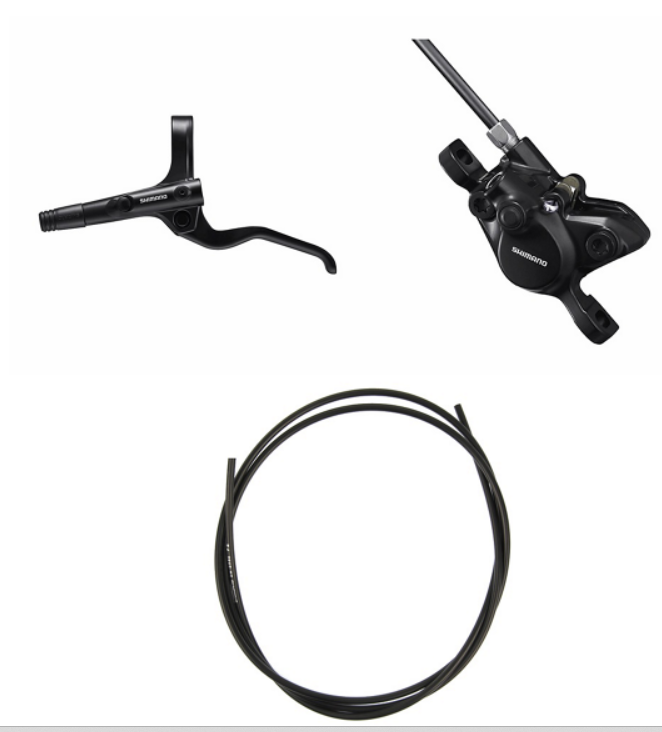 Impianto freno Shimano BL-MT201 posteriore DX preassemblato