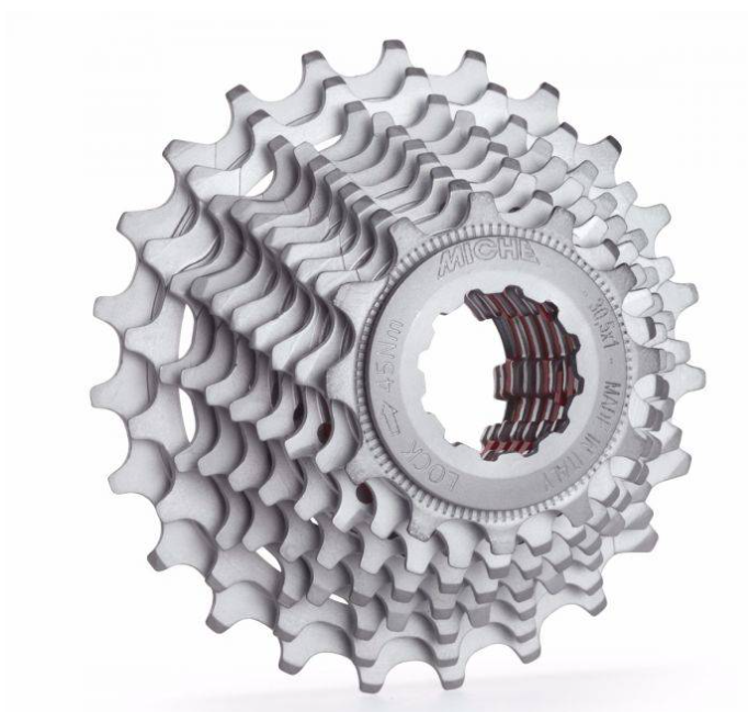 Cassetta pignoni 10v Miche 18-29 silver