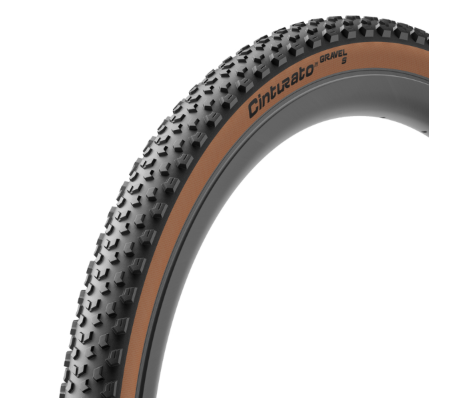 Copertone Cinturato Gravel S 700x45 nero marrone Classic Techwall Gravel Pirelli