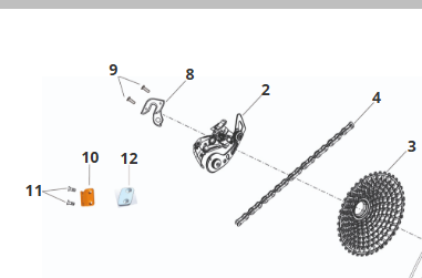 Forcellino - supporto cambio per FMoser road e gravel (Fantic Bikes)