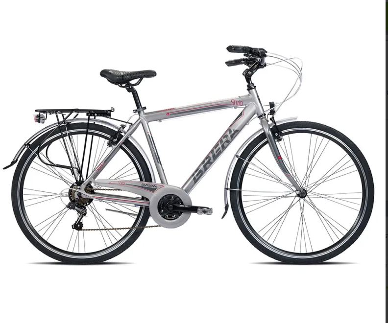 Brera STYLO 28 Uomo - Argento-Rosso