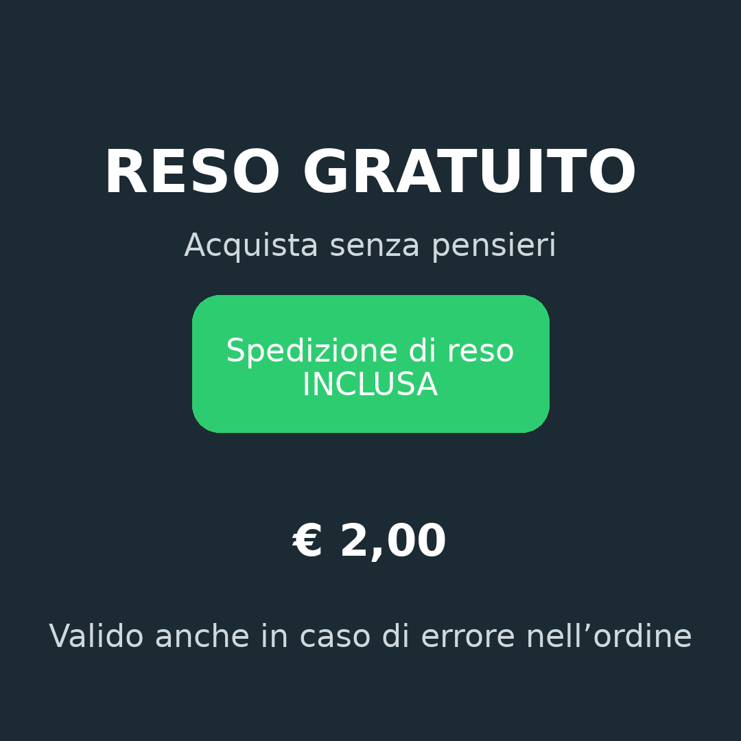 Assicurazione reso gratuito