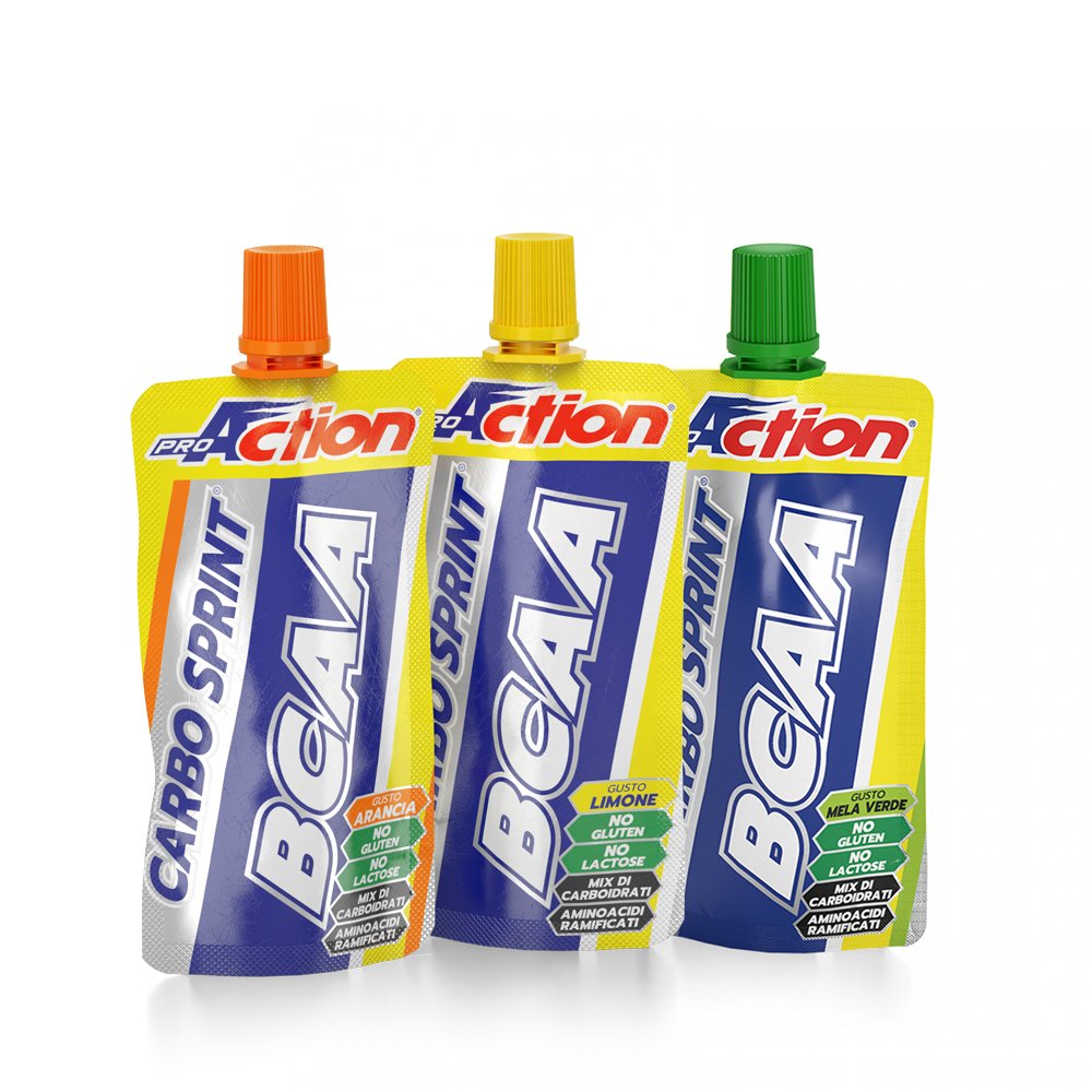 CARBO SPRINT BCAA 50ml Proaction (-8% per 4 pezzi)