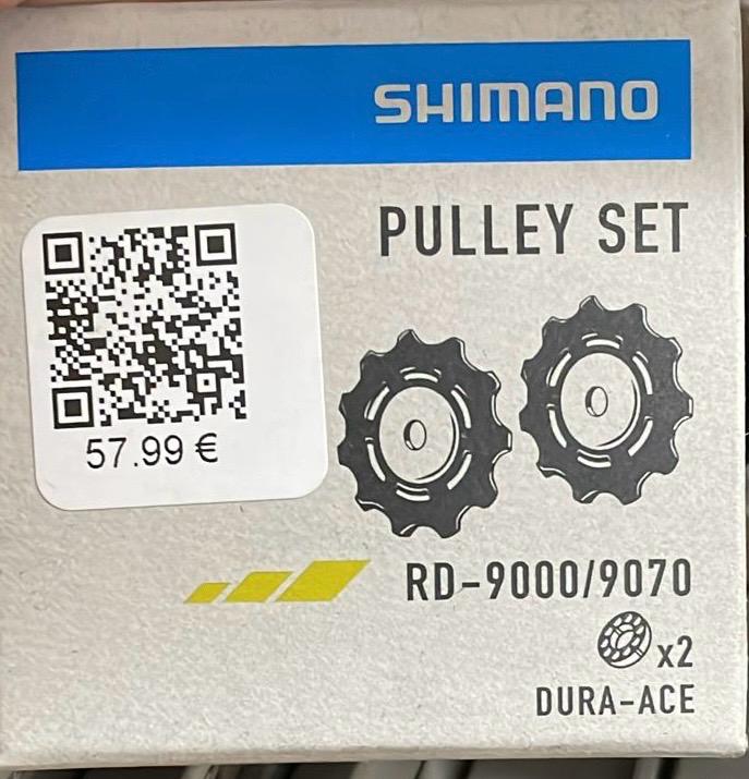Kit pulegge Shimano RD-M9000/9070 nero