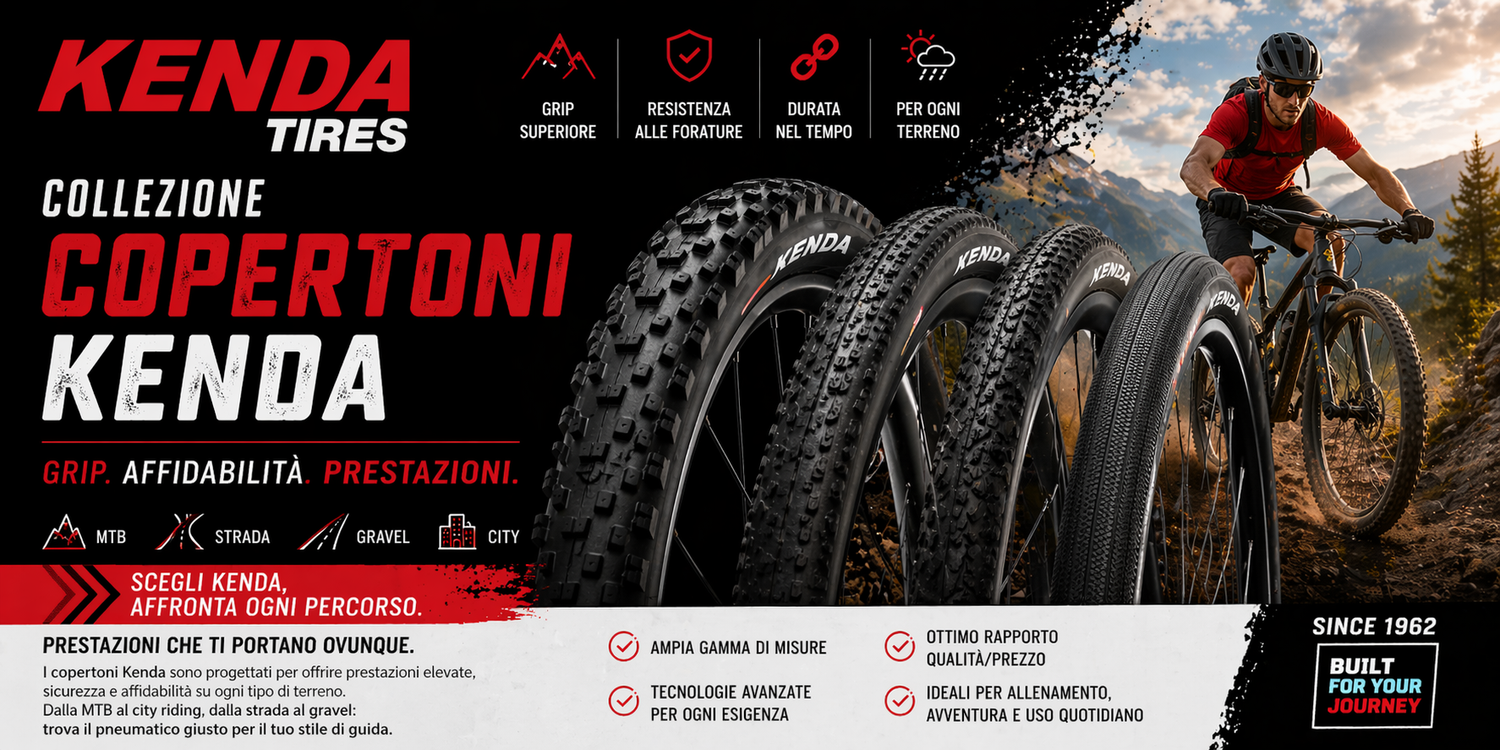 Copertoni Kenda per bici: grip, resistenza e prestazioni su ogni terreno
