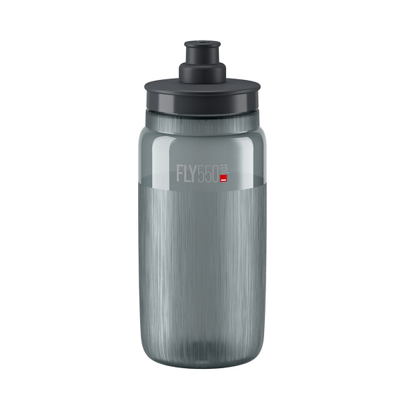 Borraccia Elite Fly TEX 550 ml grey logo