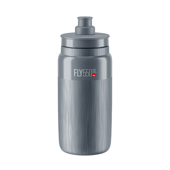 Borraccia Elite Fly TEX 550 ml grey logo