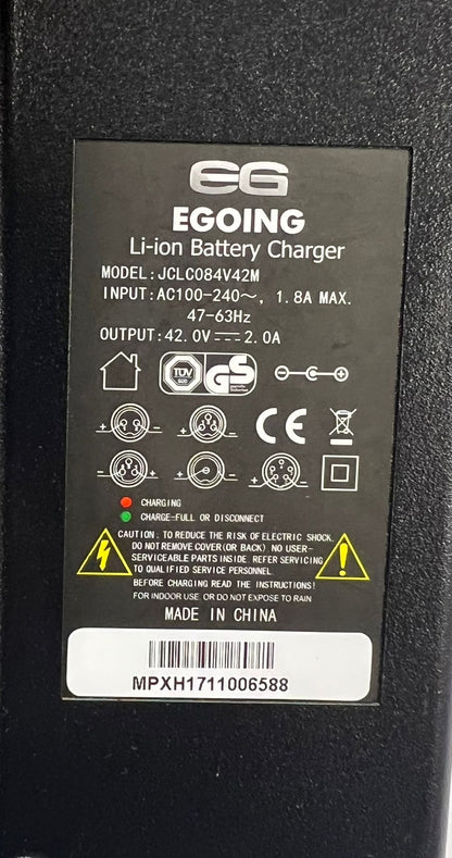 Caricabatterie EGOING 36V 2A mod JCLC084V42M 4 pin