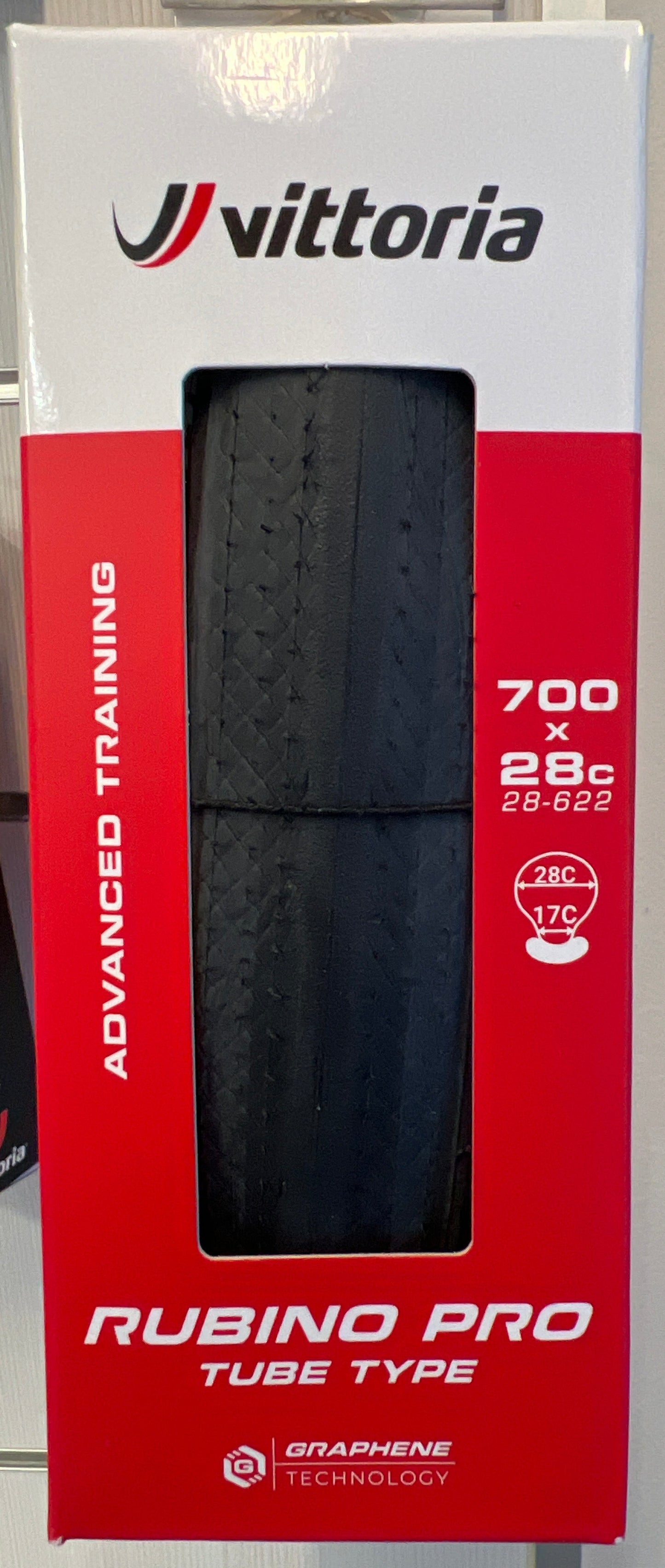 Copertoncino Vittoria RUBINO PRO Advanced Training 700x28 Graphene