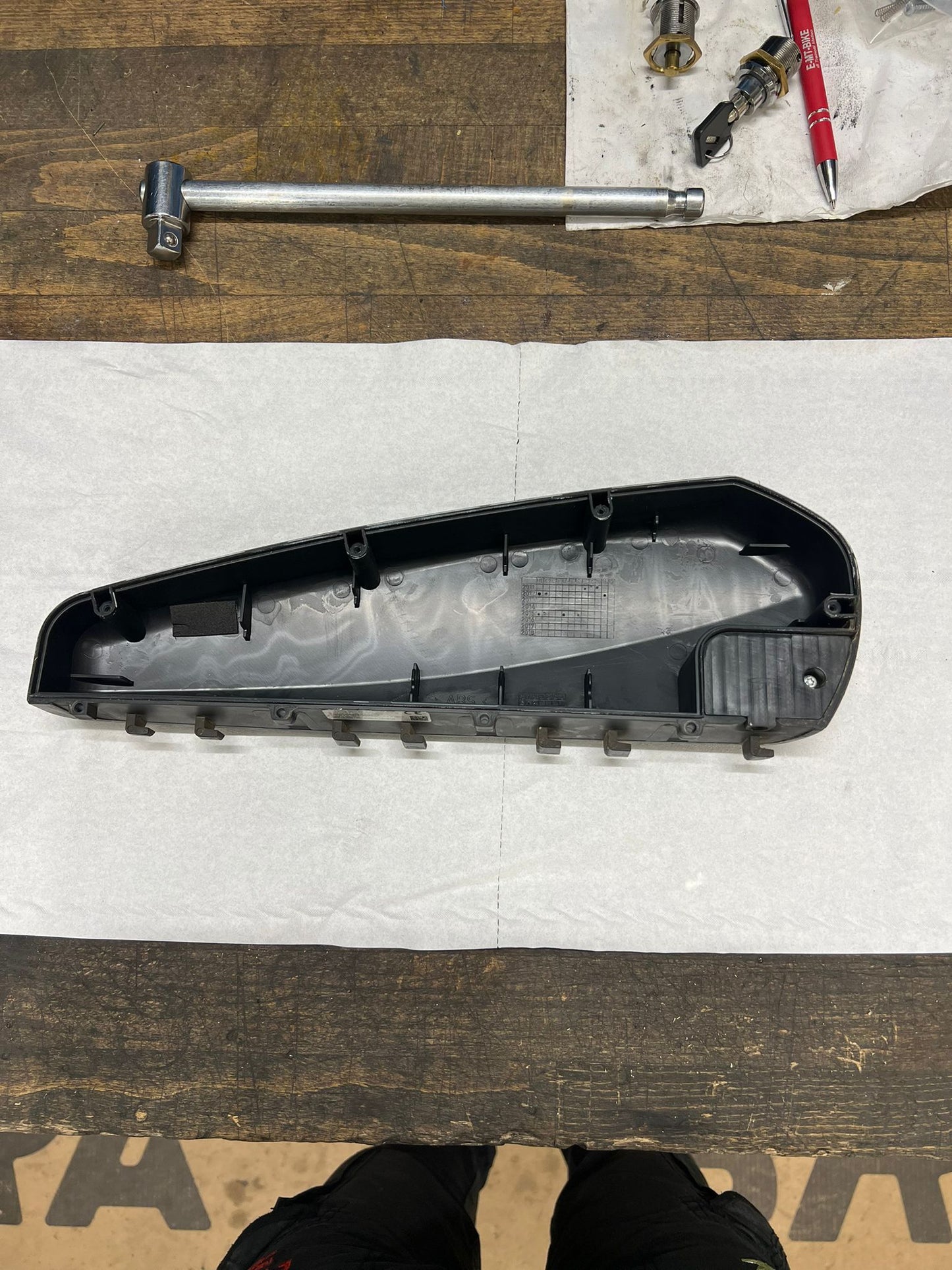 Cover batteria esterna 630Wh e 417Wh, Fantic (fino a MY2017)