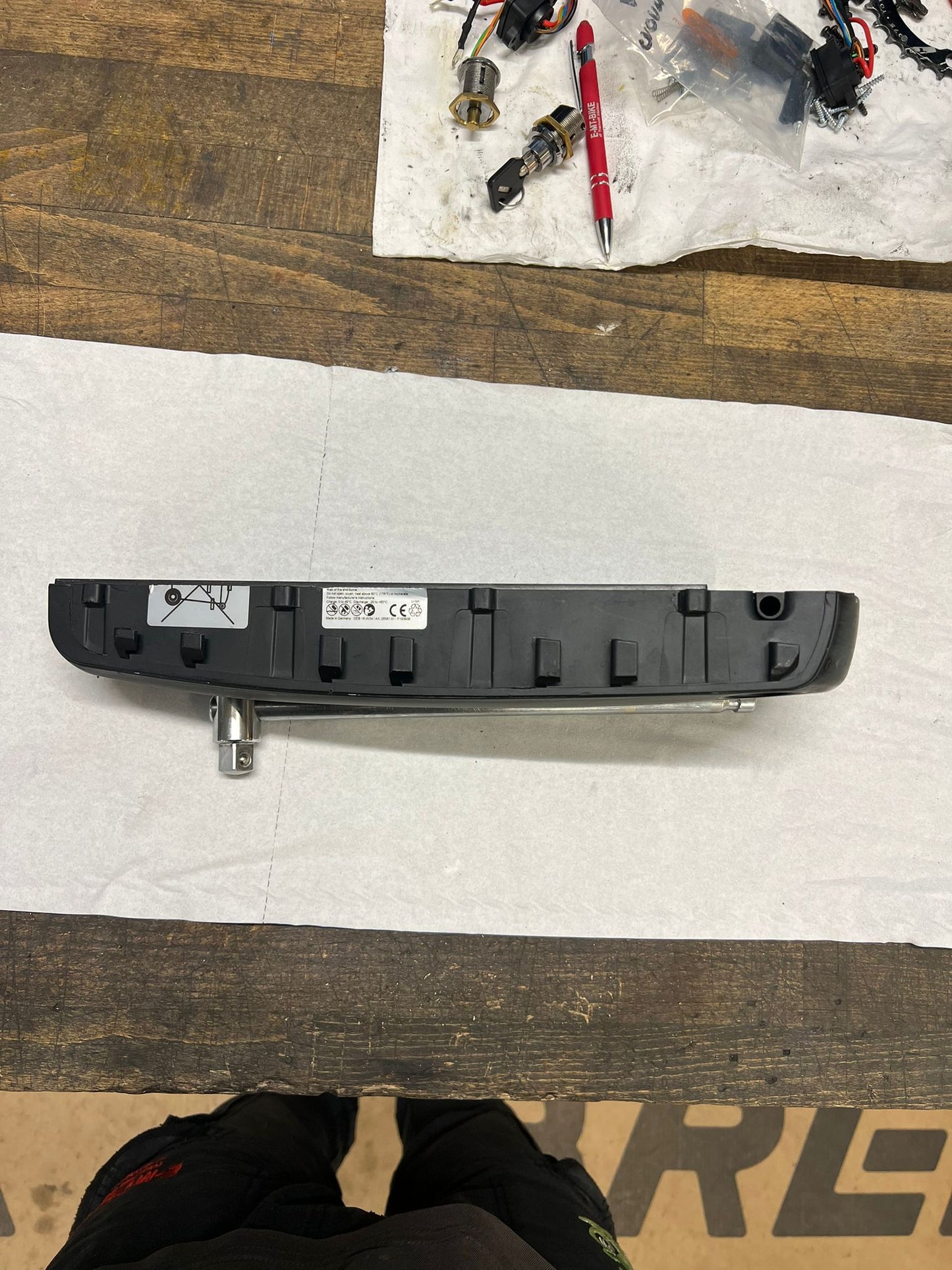 Cover batteria esterna 630Wh e 417Wh, Fantic (fino a MY2017)