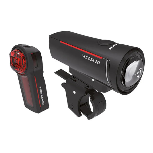 Fanali anteriore + posteriore ricarica USB a Led LS300 I-GO 30 Lux