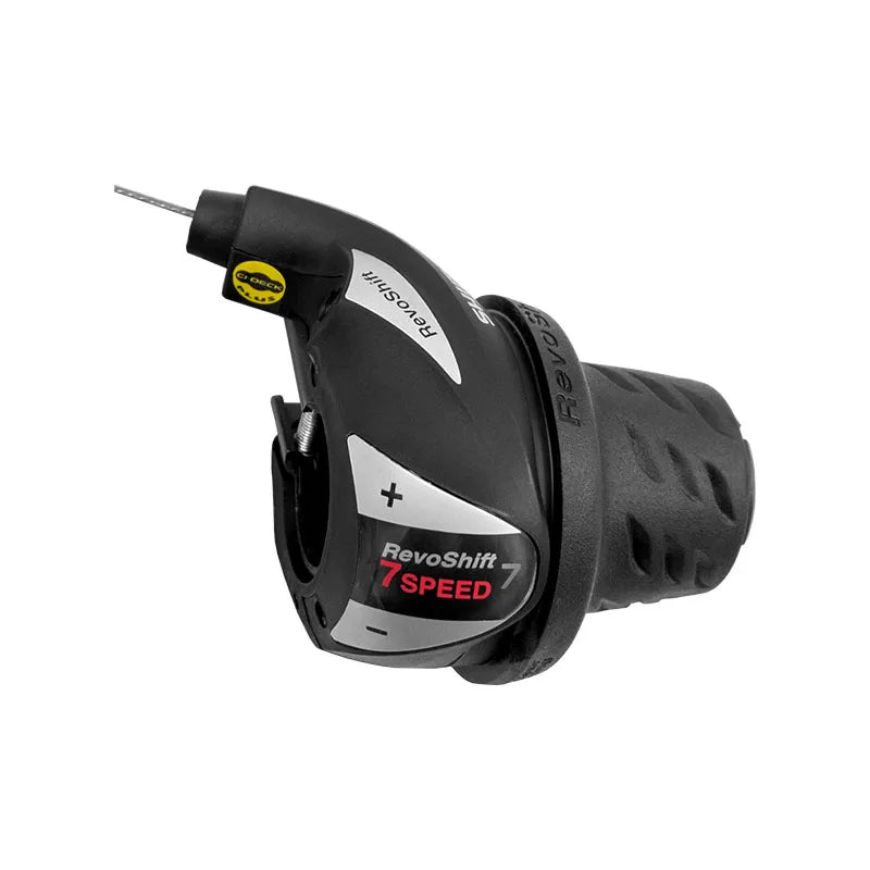 Comando cambio Shimano REVOSHIFT 7V destro nero/argento