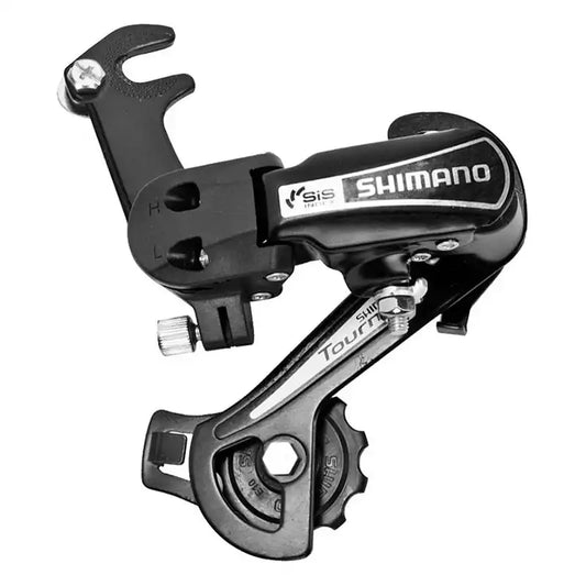 Cambio MTB TY21 3x6/7V gabbia lunga nero con forcellino integrato Shimano