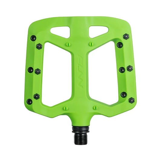 Pedali FUNN TAIPAN 105x100x14mm in Termoplastica Verde