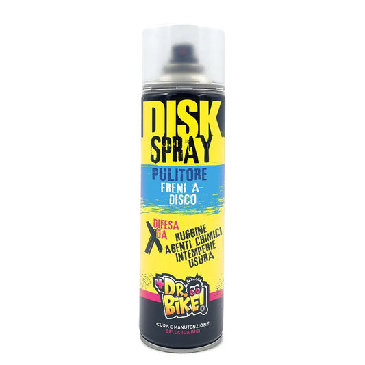 Pulitore DISC SPRAY DR.BIKE 500ml per freni a disco e per metallo in genere