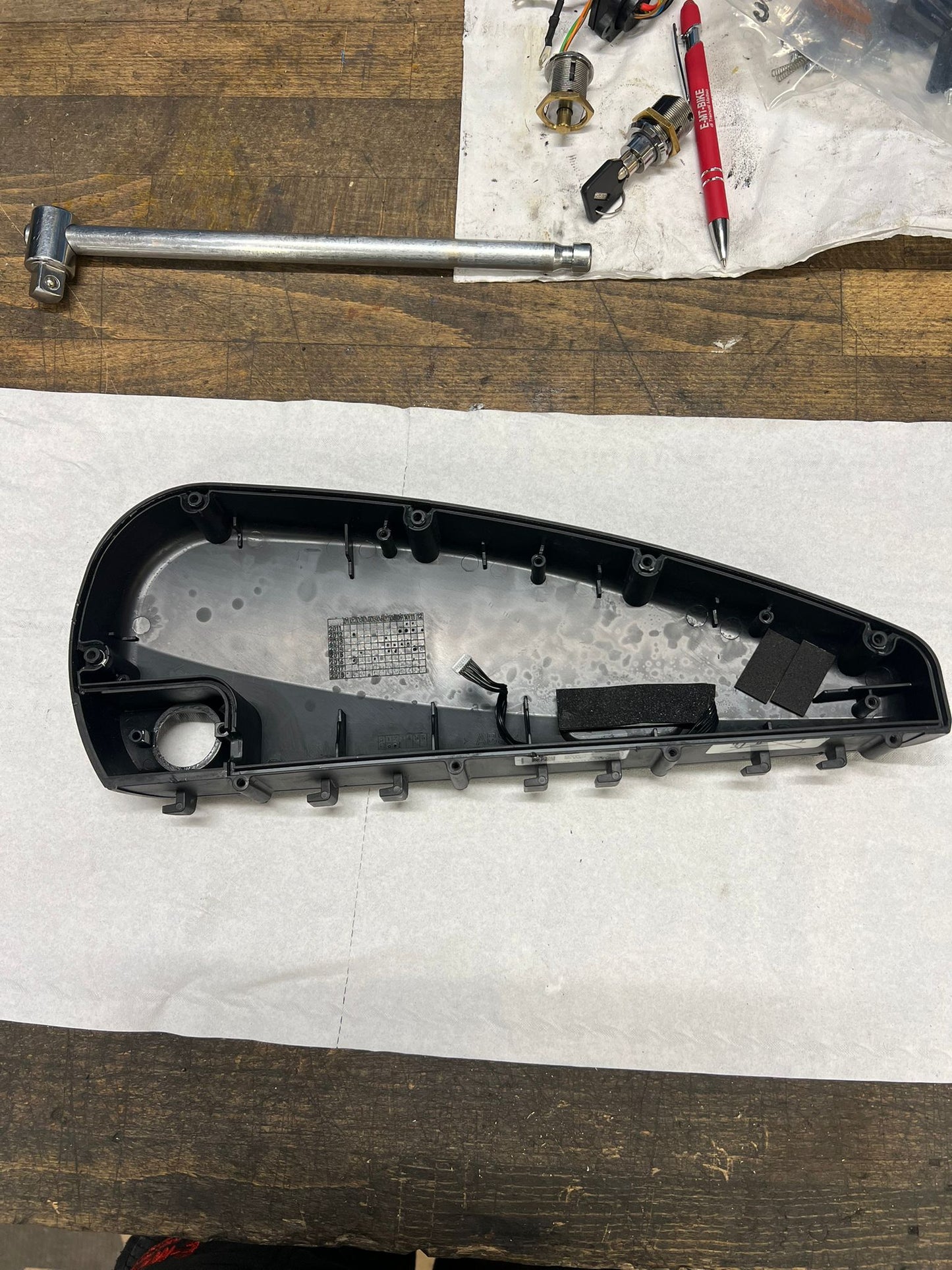 Cover batteria esterna 630Wh e 417Wh, Fantic (fino a MY2017)