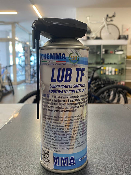 Lubrificante per catene Chemma LUB TF sintetico additivato con TEFLON 400ml