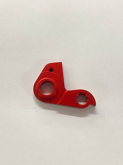 Forcellino supporto cambio per Fantic colore rosso