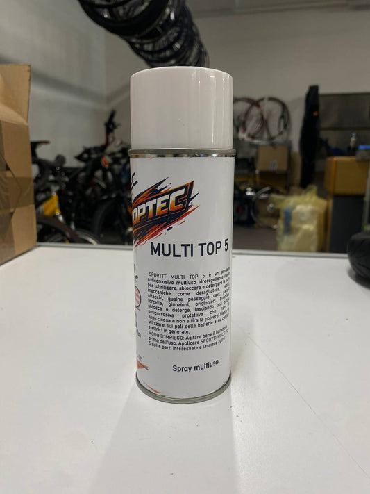 Spray detergente - lubrificante TOP-TEC multiuso Multi Top 5
