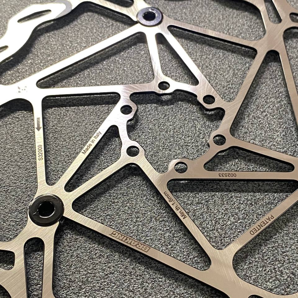 Disco freno Braking 203mm 6 fori semi flottante (anche per e-bike Fantic)