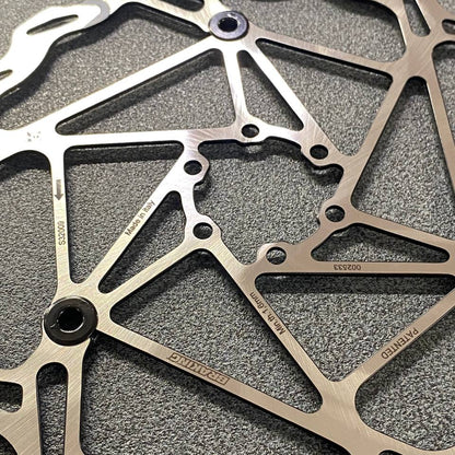 Disco freno Braking 203mm 6 fori semi flottante (anche per e-bike Fantic)