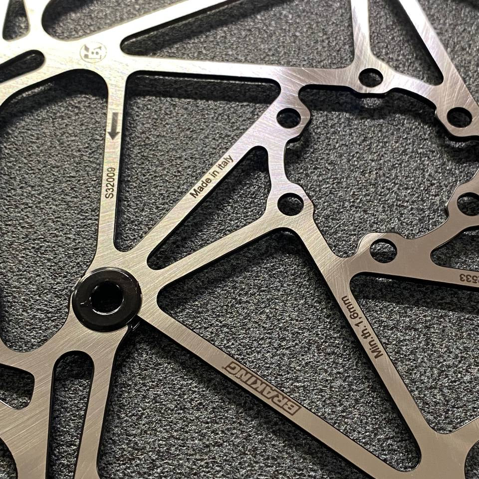 Disco freno Braking 203mm 6 fori semi flottante (anche per e-bike Fantic)
