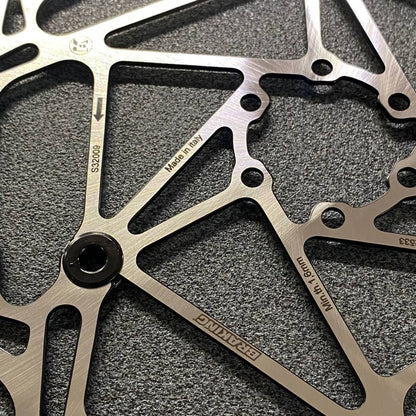 Disco freno Braking 203mm 6 fori semi flottante (anche per e-bike Fantic)