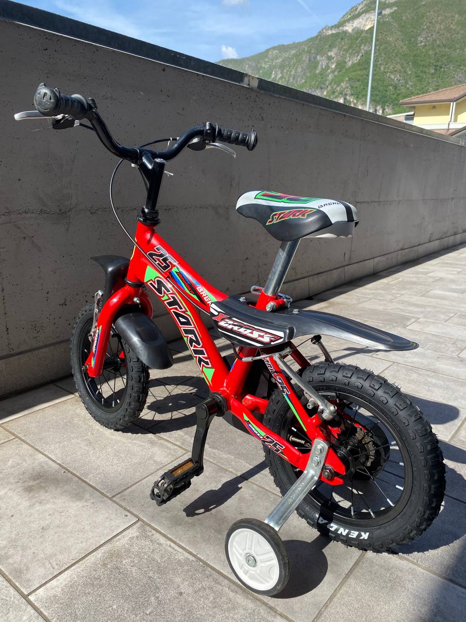 Bici bambino brera stark 12 rossa usata