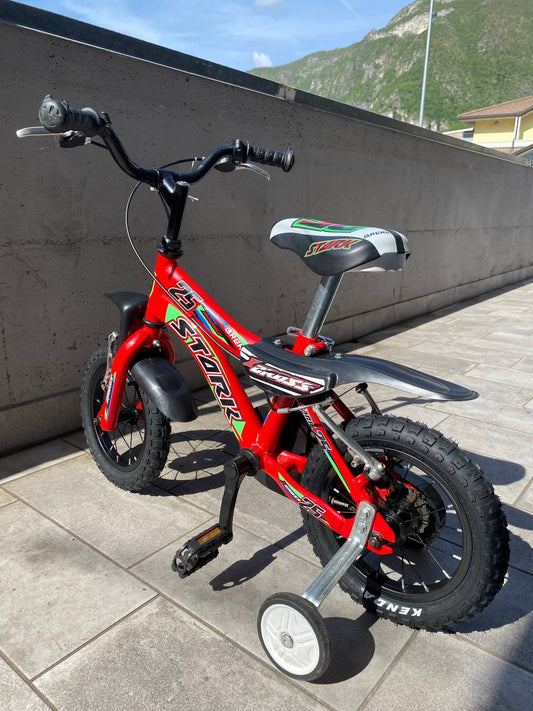Bici bambino brera stark 12 rossa usata