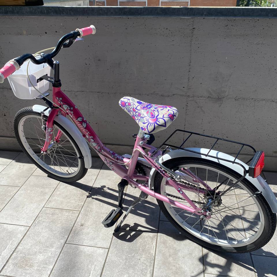 Bici bambino bennex flower 20 rosa usata