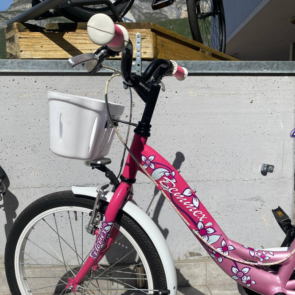 Bici bambino bennex flower 20 rosa usata