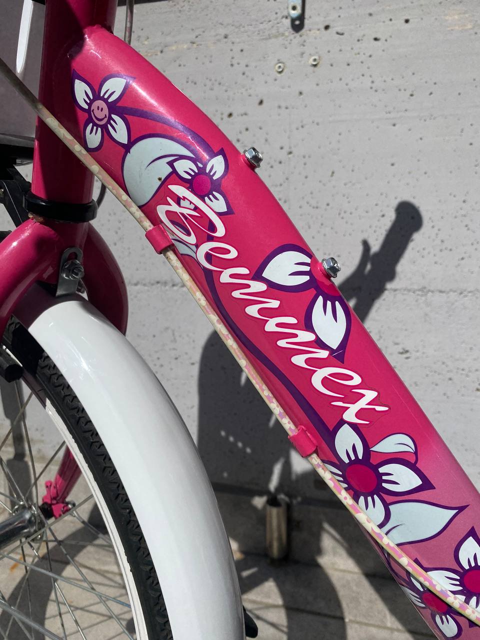 Bici bambino bennex flower 20 rosa usata