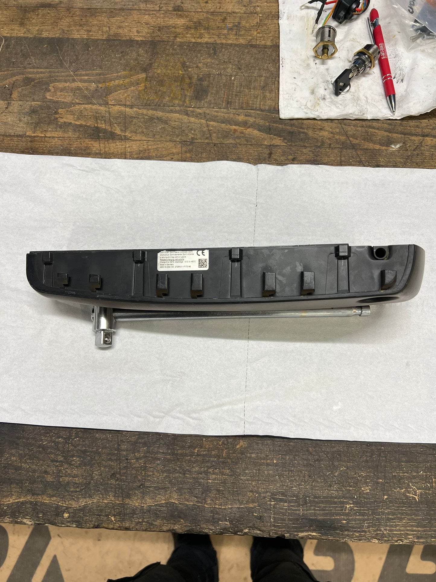 Cover batteria esterna 630Wh e 417Wh, Fantic (fino a MY2017)