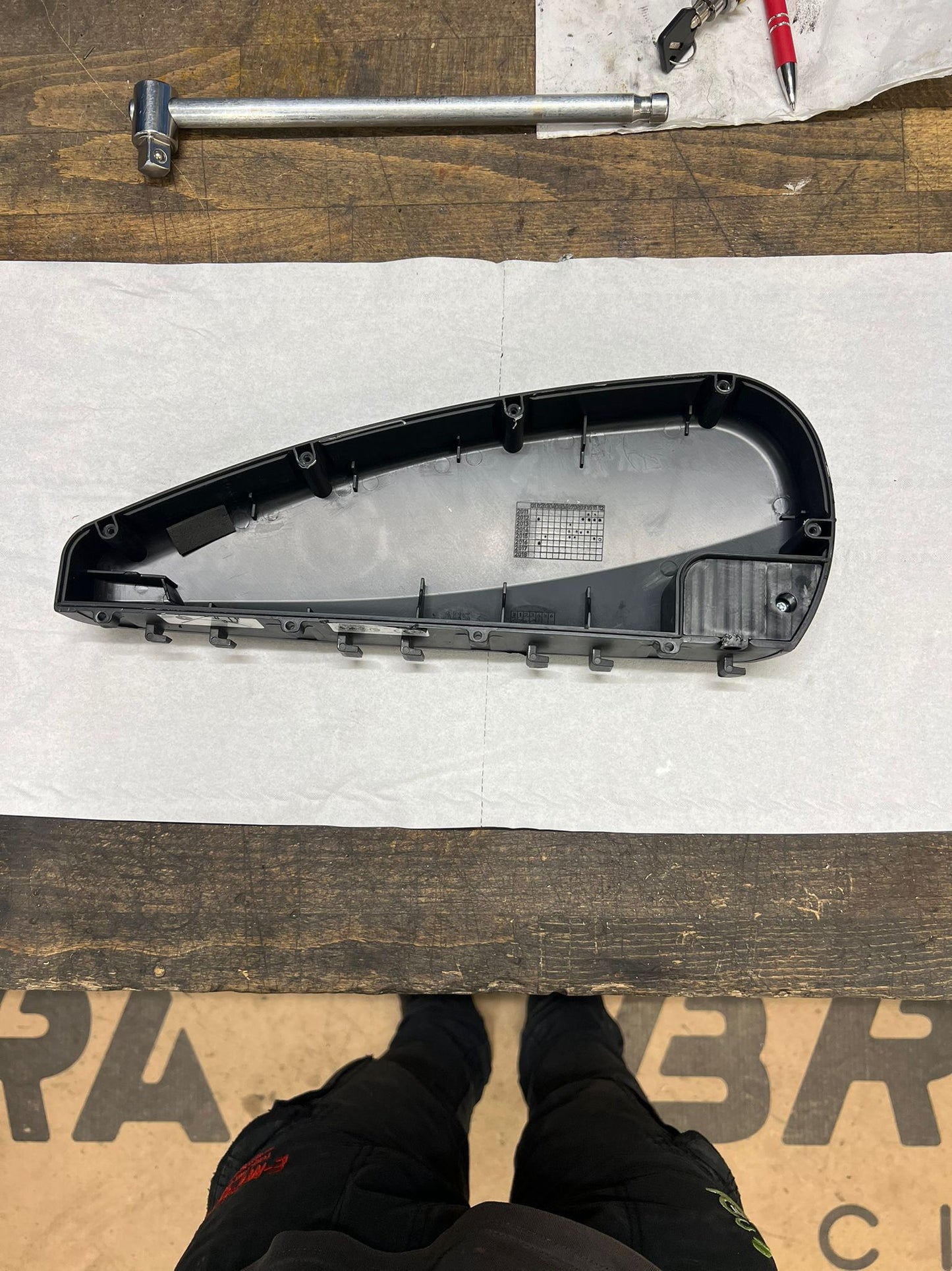 Cover batteria esterna 630Wh e 417Wh, Fantic (fino a MY2017)