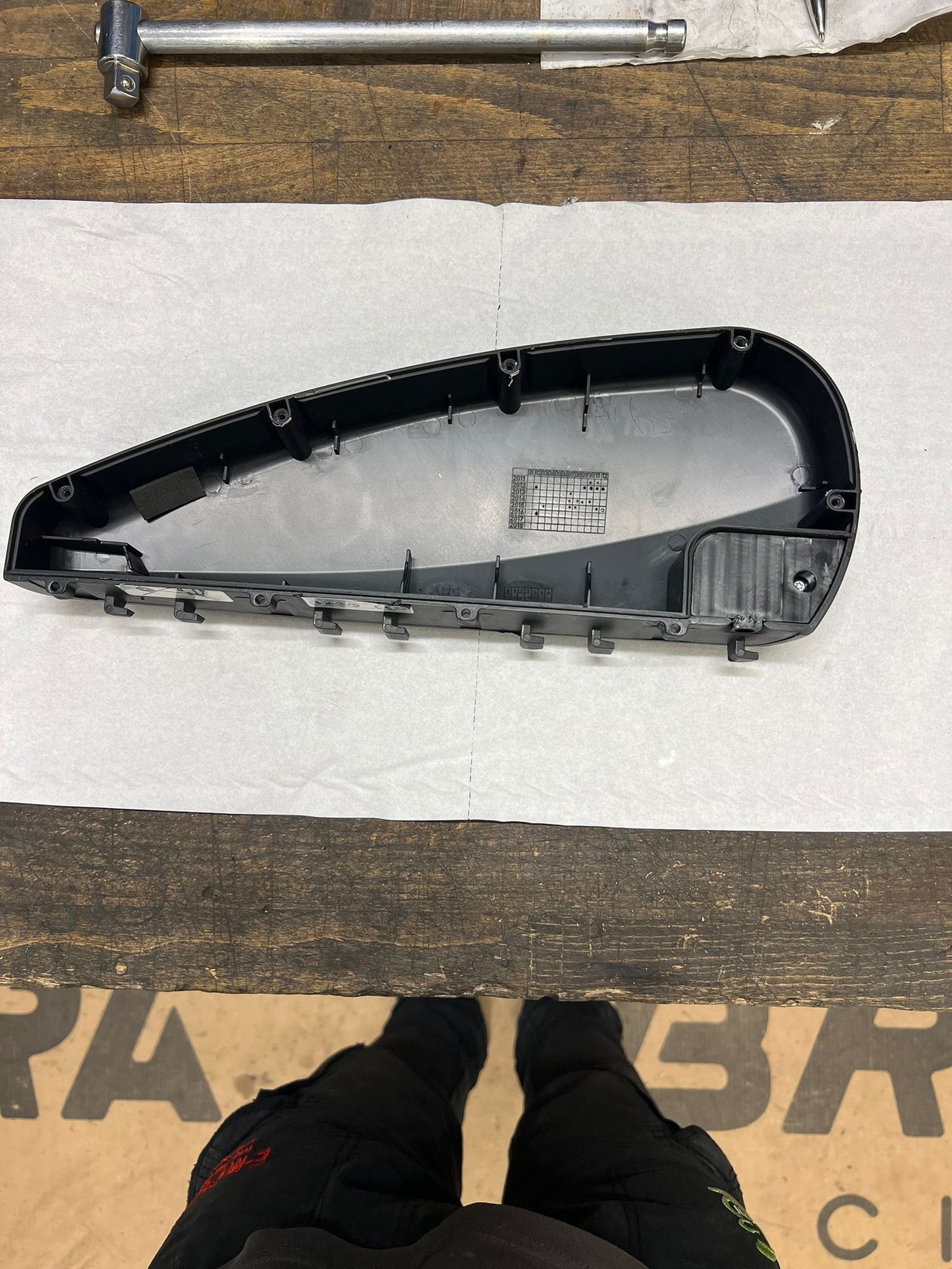 Cover batteria esterna 630Wh e 417Wh, Fantic (fino a MY2017)