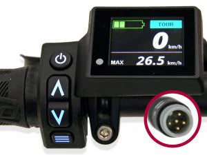 Brose-BMZ Small Cockpit TFT display con cavo motore